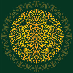 Floral Spirit Mandala Mystic Lines Mandala

 
