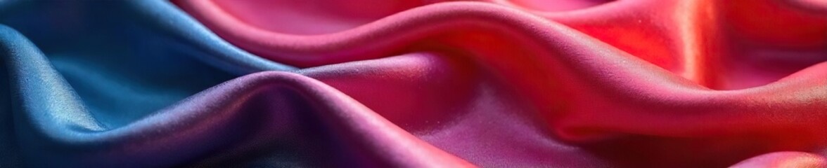 Luxurious Silk Fabric Draped Artfully Close-Up Texture Shot for Fashion, Design & Advertising