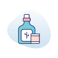 Tequila  vector icon