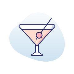 Martini  vector icon