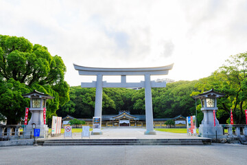 初夏の福岡縣護國神社　福岡県福岡市　Fukuoka Prefectural Gokoku Shrine in early...