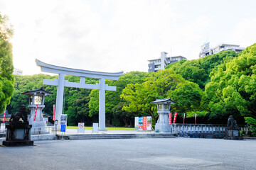 初夏の福岡縣護國神社　福岡県福岡市　Fukuoka Prefectural Gokoku Shrine in early...
