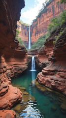 Litchfield National Park Australia Towering Termite Mounds and Red Rock Pools