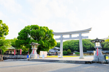 初夏の福岡縣護國神社　福岡県福岡市　Fukuoka Prefectural Gokoku Shrine in early...