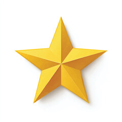 star isolated in White Background, star vector, Flat lay vector illustration