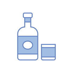 Scotch  vector icon