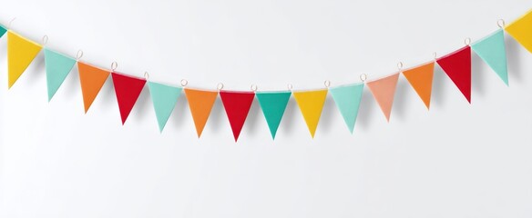 Obraz premium The colorful decorative banner adding cheer to any festive celebration.