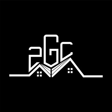 ZGL Real State logo design, ZGL simple and modern logo. ZGL luxurious alphabet design