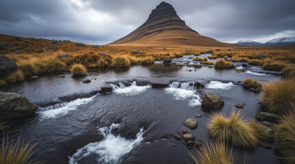 The Fairy Pools Isle of Skye Crystal-Clear Cascading Pools Under Brooding Scottish Skies