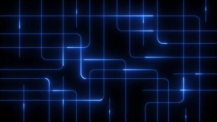 abstract colorful background with bright neon rays and glowing lines.abstract Neon glow grid line trail technology background, trail light sweep animation. 4k resolution , seamless looped. - Powered by Adobe