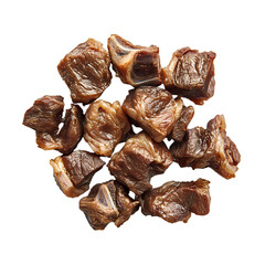 Beef Cubes Gourmet Bites Perfect for Recipes  Dishes isolated on transparent background