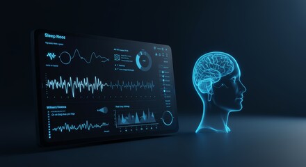 Sleep Analysis Monitoring Brainwave Activity for Better Rest