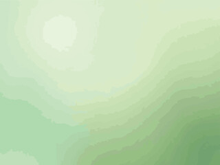 Obraz premium A smooth green wavy gradient background blending light and dark shades for a fresh, flowing look. 