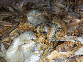 Salted fish or Ikan Asin (Indonesian) is fish preserved using salt by drying in the sun until dry....