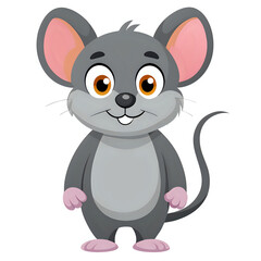 Fototapeta premium mouse ,white background