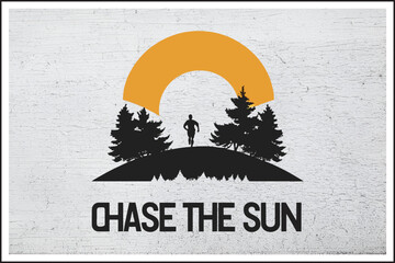 Chasing the Sunlight,
Run Toward the Horizon,
Sunset Runner,
Pursuit of Light
