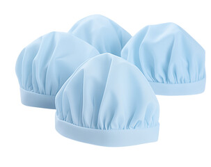Pastel Blue Chef Hats: Perfect for Baking, Cooking, or Culinary Events transparent background png