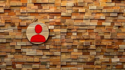 Customer relationship management  target icon with human figures for customer engagement