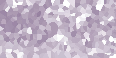 Abstract geometric background with a tessellated pattern in various shades of purple and white perfect for digital art and modern design.