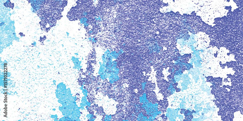 Poster abstract pixelated background texture with shades of blue and white featuring a mosaic effect for mo