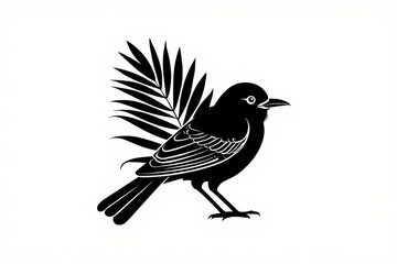 Obraz premium bird on a branch