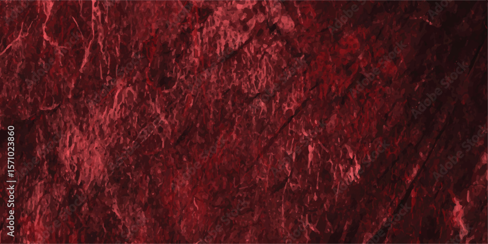 Poster deep red stone texture abstract backdrop with veining and rough edges for various design application