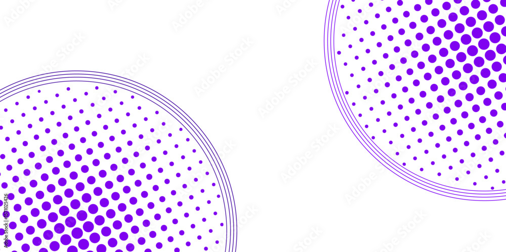 Aufkleber gray and white abstract background with halftone circle dotted. basic halftone dots effect in gray a