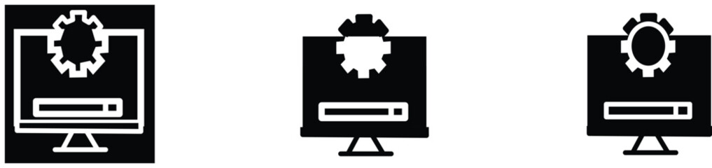 System update vector icon