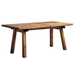 Rustic Wooden Table Farmhouse Decor Antique Furniture Vintage Tabletop isolated on transparent background