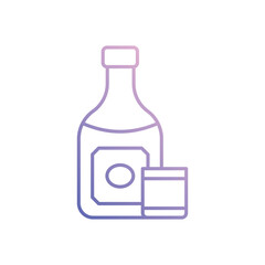Alcoholic Drink vector icon