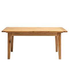 Rustic Farmhouse Dining Table Solid Wood Reclaimed Lumber Furniture Design isolated on transparent background