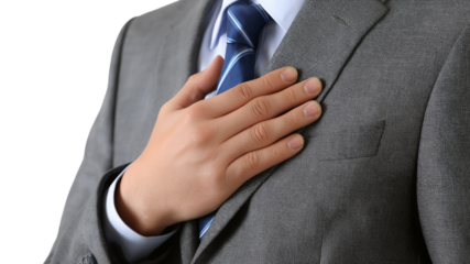 ビジネス　男性　信頼