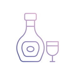 Cognac  vector icon