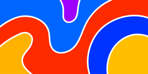 Abstract Colorful Curves
