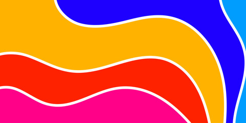 Obraz premium Abstract Background with Layered, Curved Shapes (2)