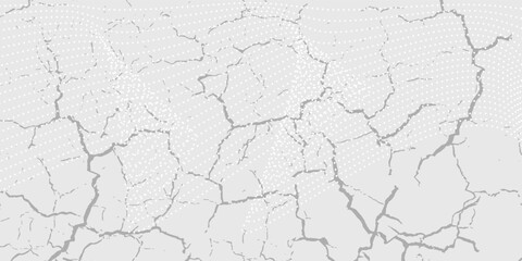 Dot white gray wave light technology texture background.vector illustration.modern.