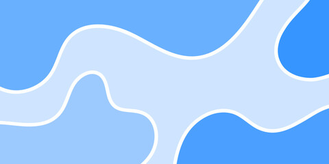 Abstract background with layered, flowing, light blue shapes (1)