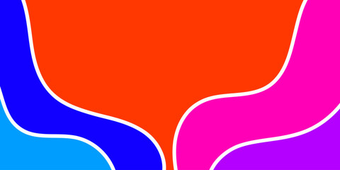 Abstract design with vibrant colors and flowing curves (1)