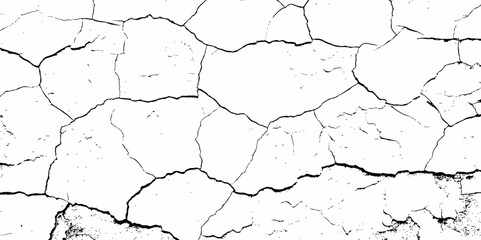 white textured wall with cracks and brick foundation, creating a distressed and some dark spots, textured appearance. it looks aged	