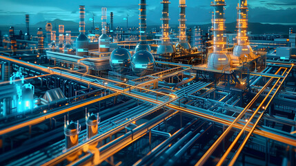 Futuristic Holographic Management in the Energy Section
