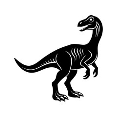 Obraz premium Dinosaur clipart on white background vector illustration
