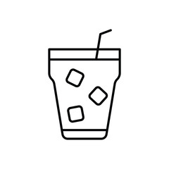 Gin Tonic vector icon