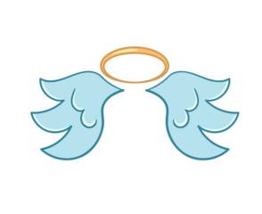 PNG hand-drawn cute dove flying with feather emblem angel wings tattoo holy icon fantasy art object retro minimalist cartoon style love vector badge illustration

