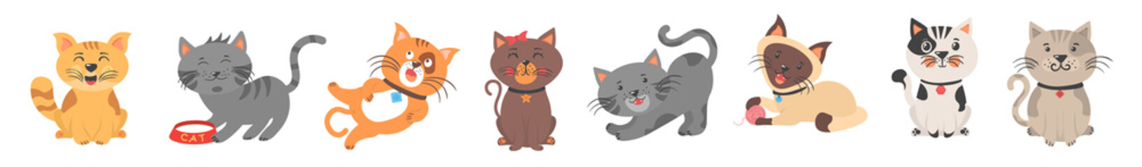 png sticker icon of orange kitten claw meow animal pet beautiful wallpaper illustration domestic fun funny colorful red white design with tail fur isolated graphic vector art

