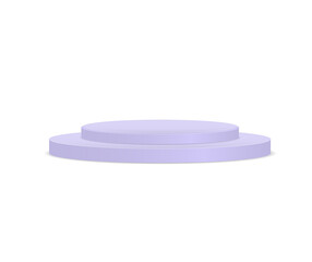 png realistic three-dimensional stage platform pedestal isolated on white background vector geometric circular display showroom table object transparent scene award event exhibition prizes

