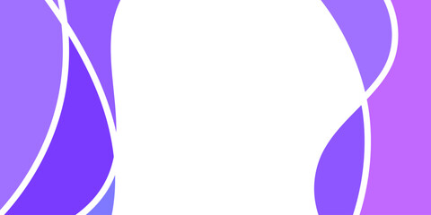 Abstract purple and white shapes (1)