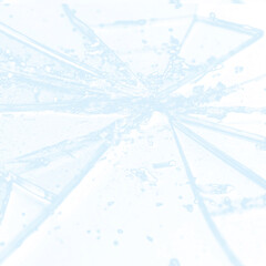 abstract broken glass texture with particles