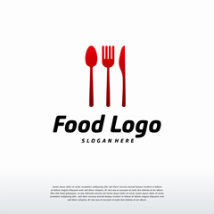 Simple Food logo designs template, Restaurant logo symbol, Logo symbol icon