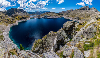 mountain lake in the mountains
