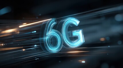 Internet, business, Technology and network concept. The concept of 6G network, high-speed mobile Internet, new generation networks.